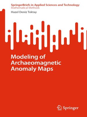 cover image of Modeling of Archaeomagnetic Anomaly Maps